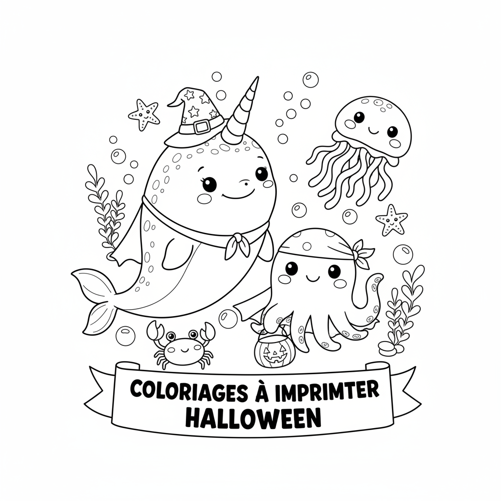 Coloriage coloriages à imprimer halloween 4