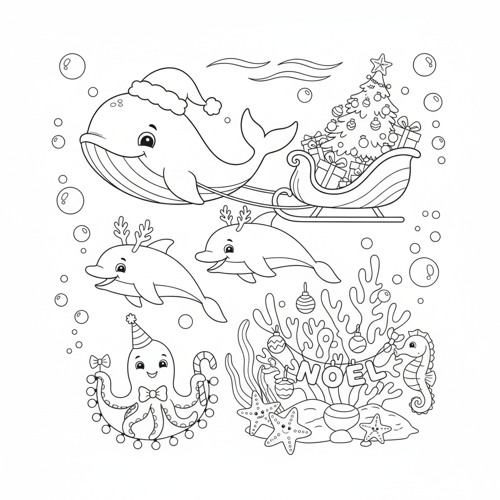 Coloriage coloriages à imprimer noel