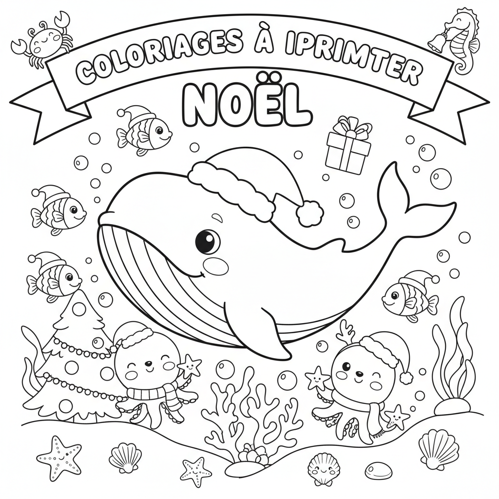 Coloriage coloriages à imprimer noel 4