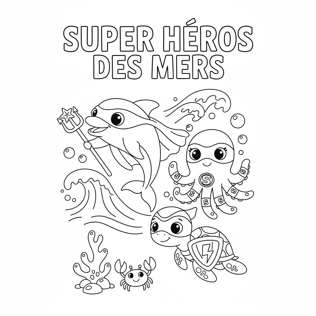 Coloriage coloriages à imprimer super héros 1
