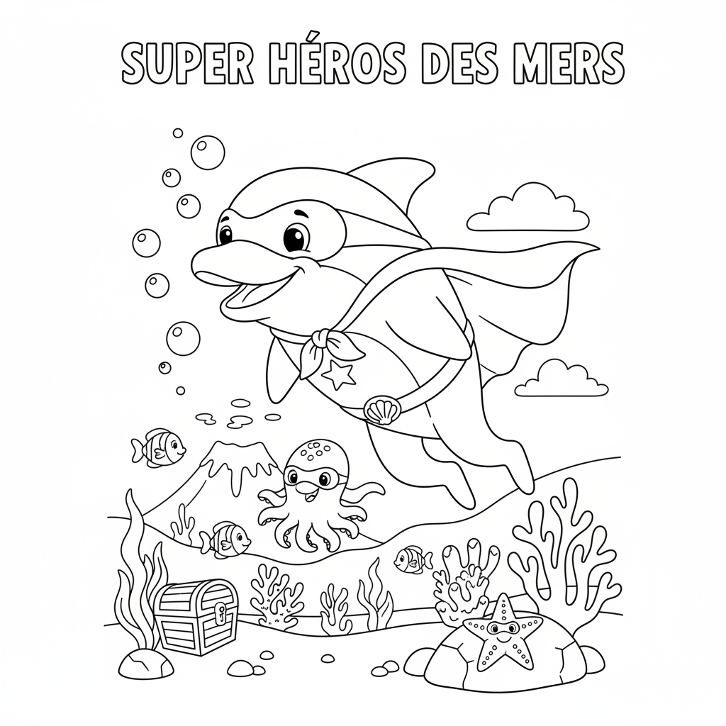 Coloriage coloriages à imprimer super héros 3