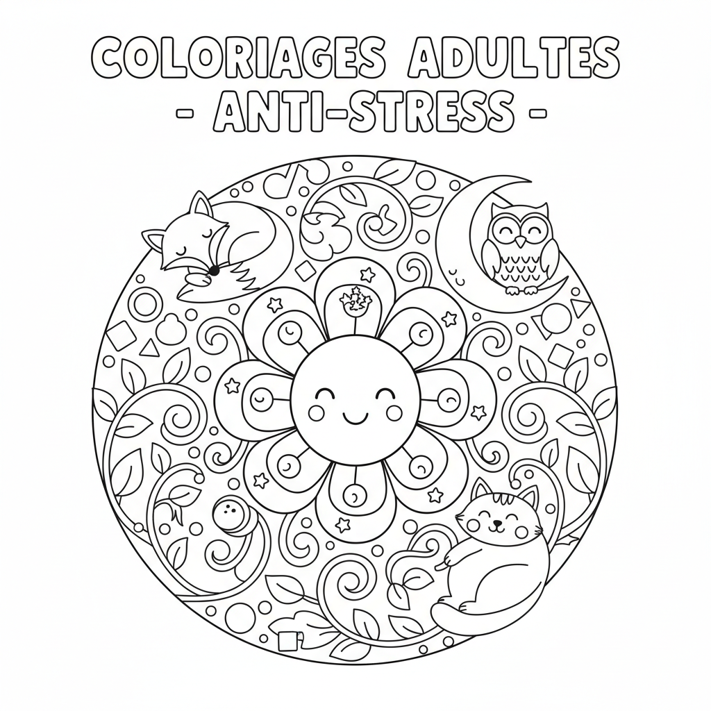 Coloriage coloriages adultes