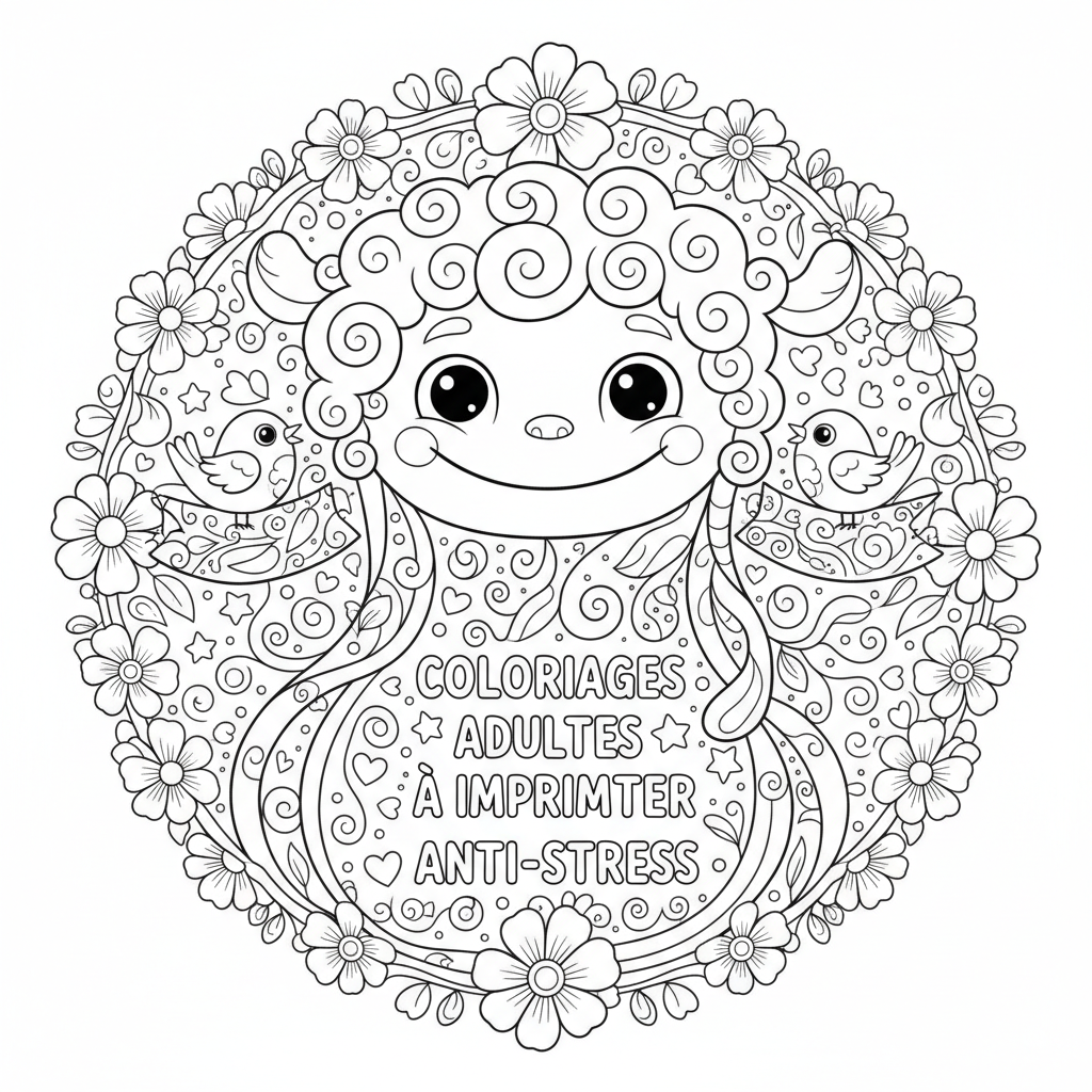 Coloriage coloriages adultes à imprimer 4