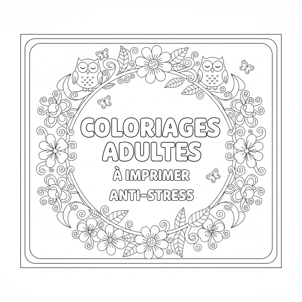 Coloriage coloriages adultes a imprimer