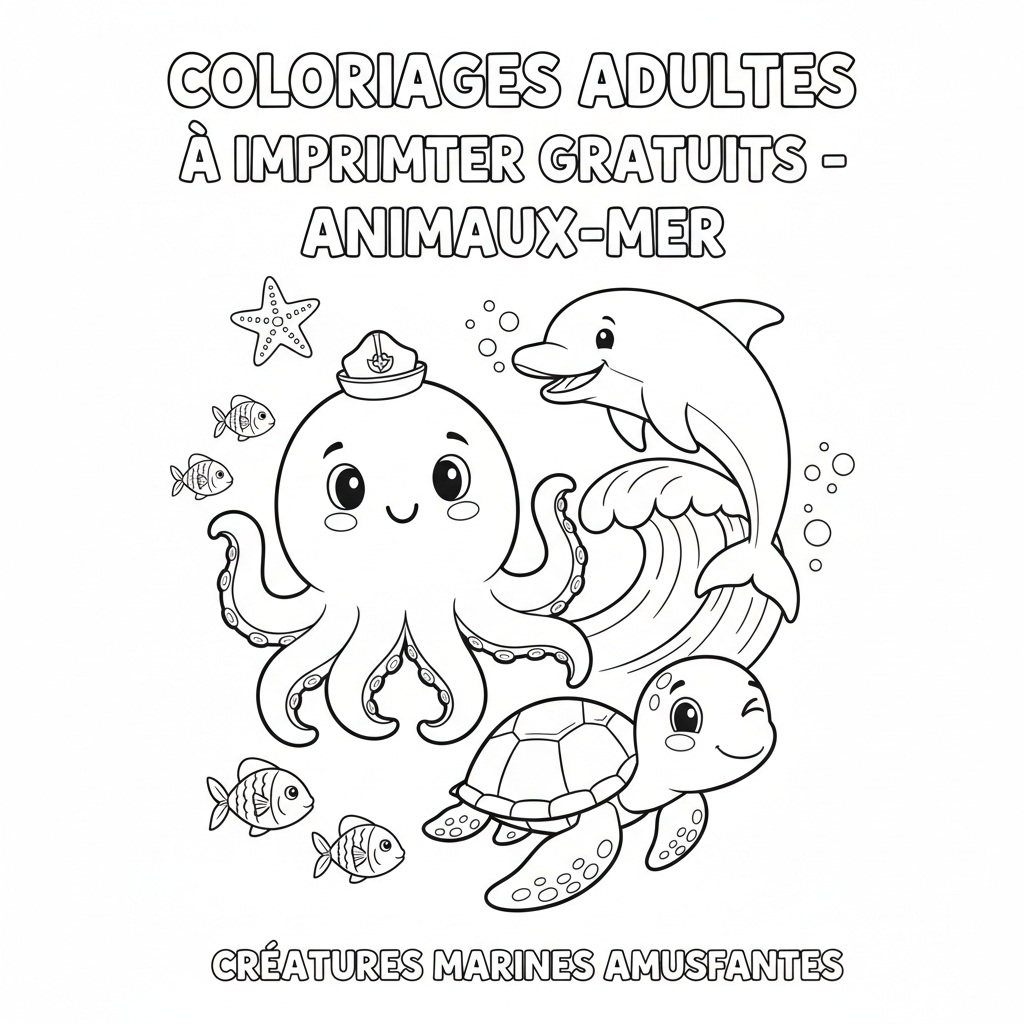 Coloriage coloriages adultes à imprimer gratuits 4