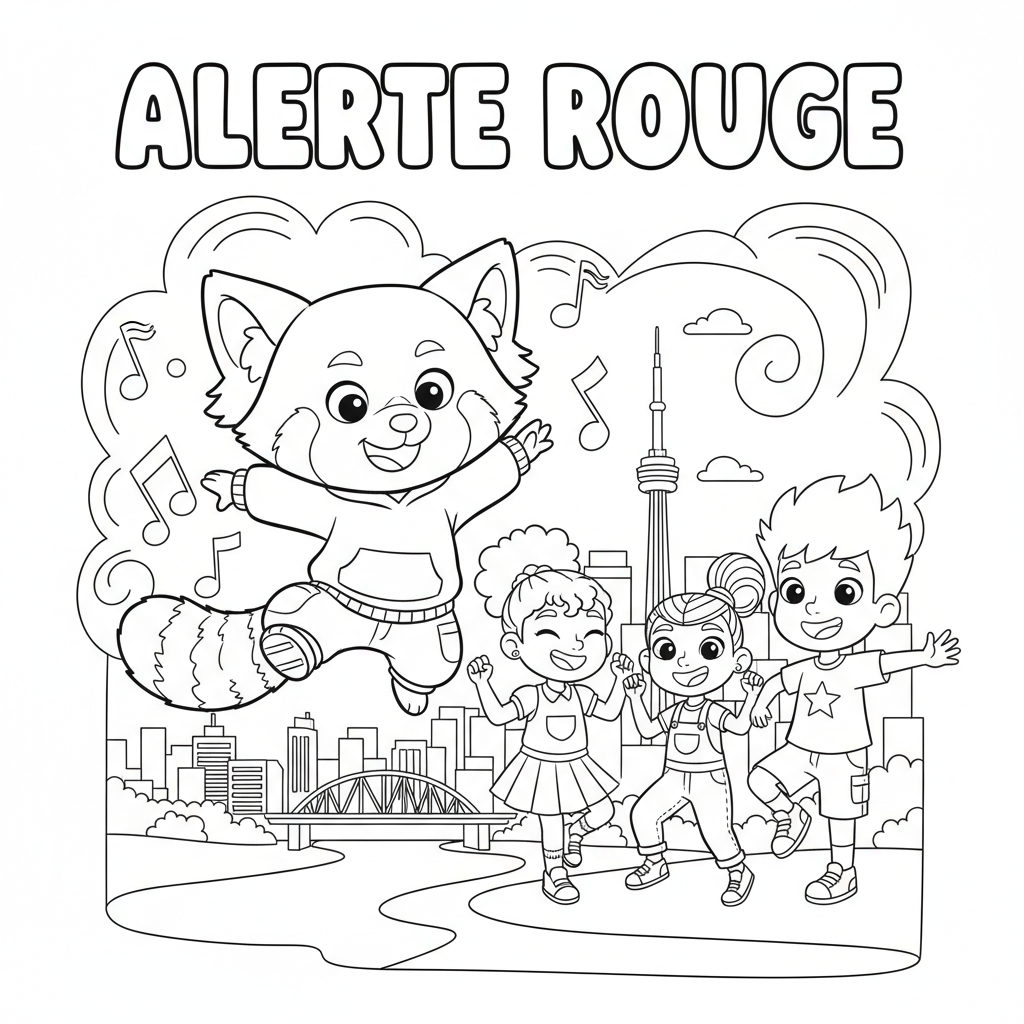 Coloriage coloriages alerte rouge 2