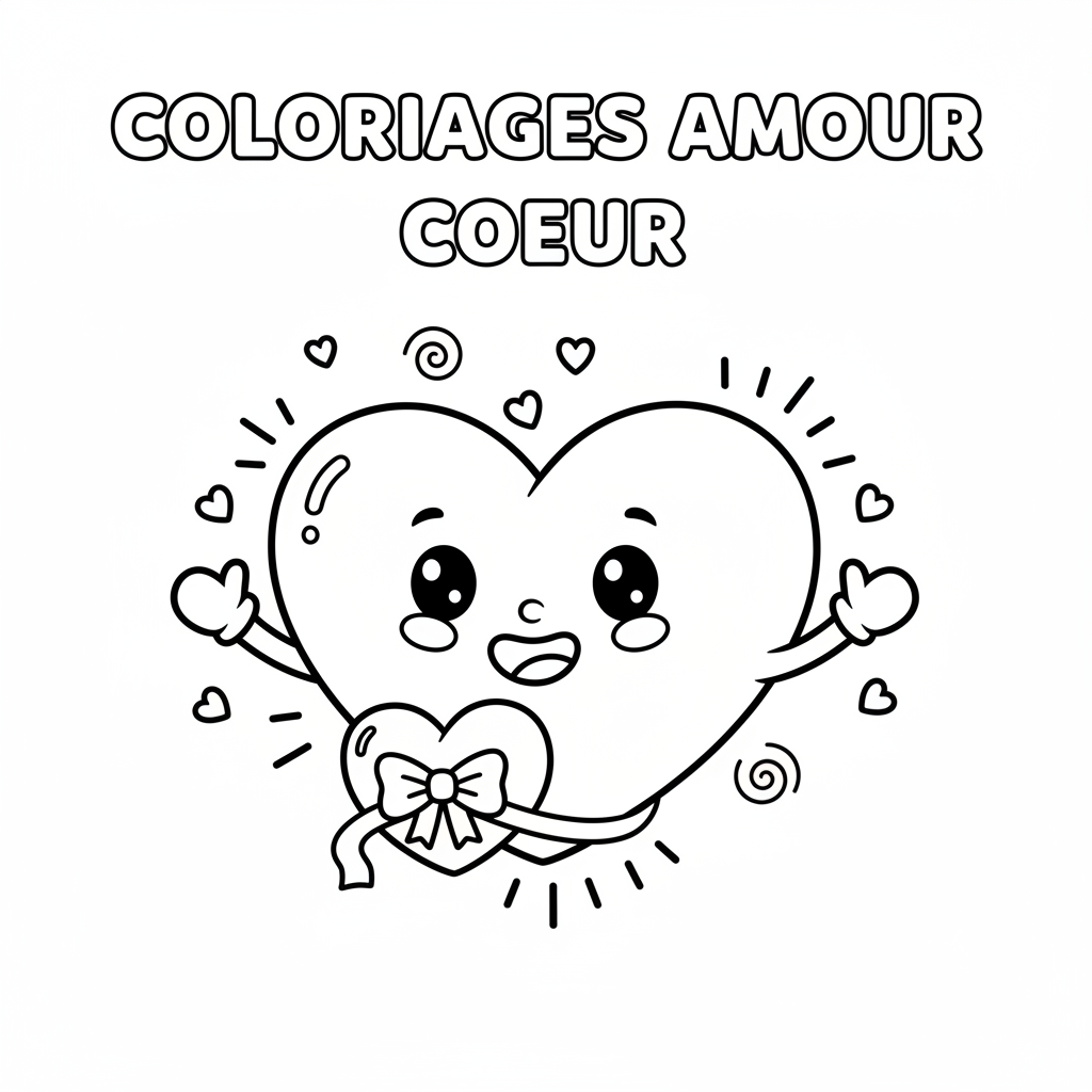 Coloriage coloriages amour