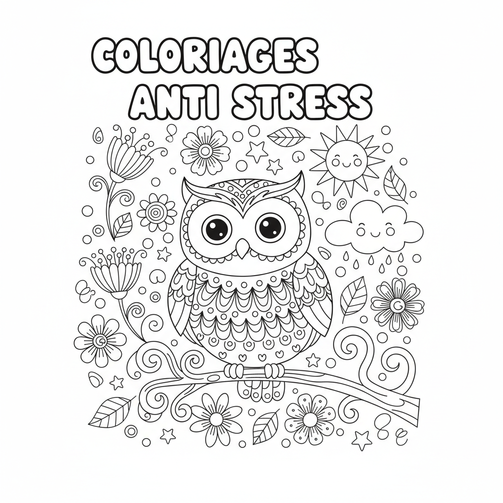 Coloriage coloriages anti stress 2