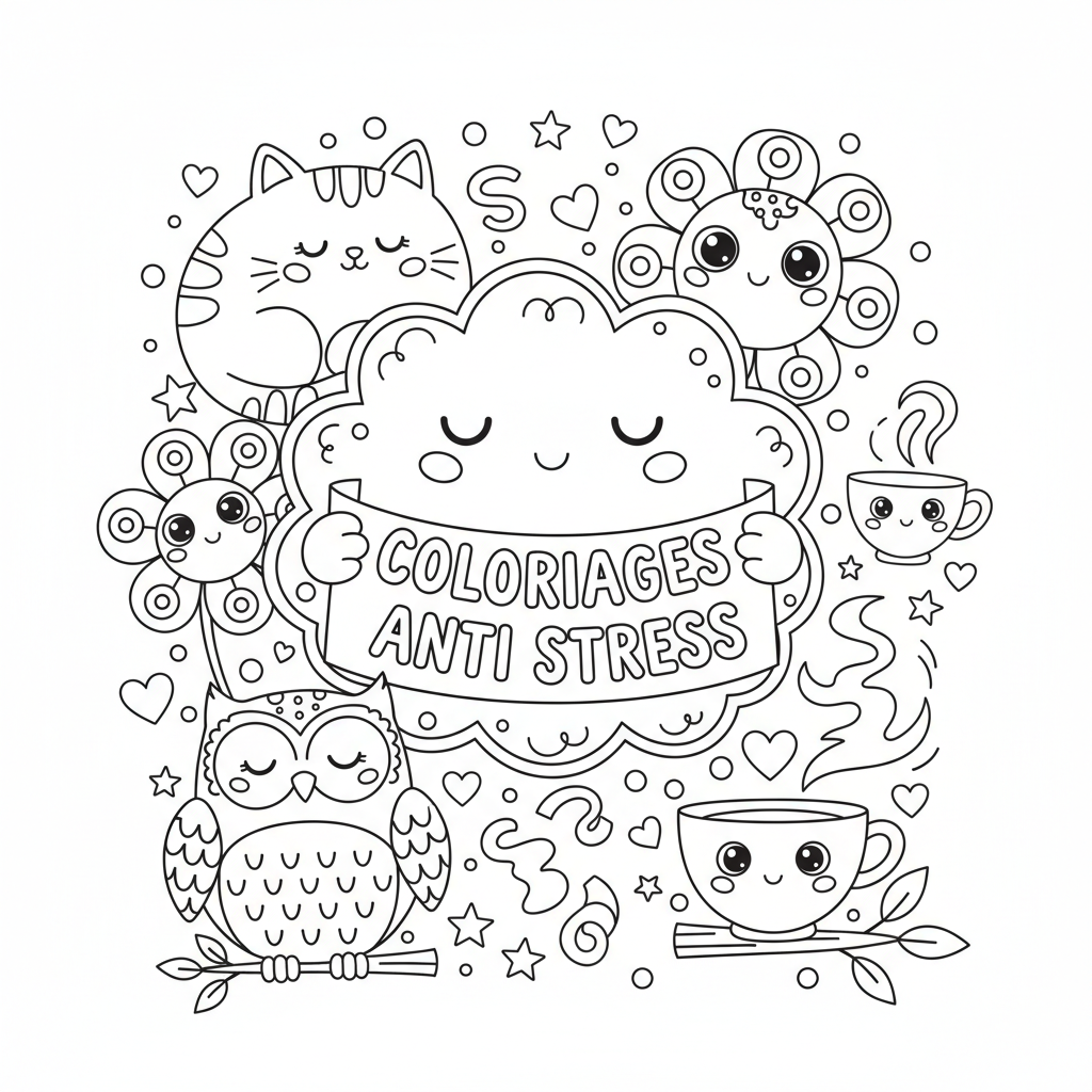 Coloriage coloriages anti stress 4