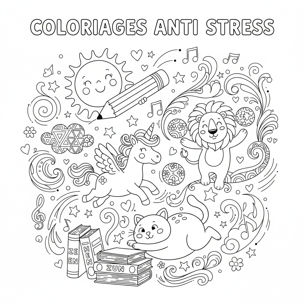 Coloriage coloriages anti stress 5