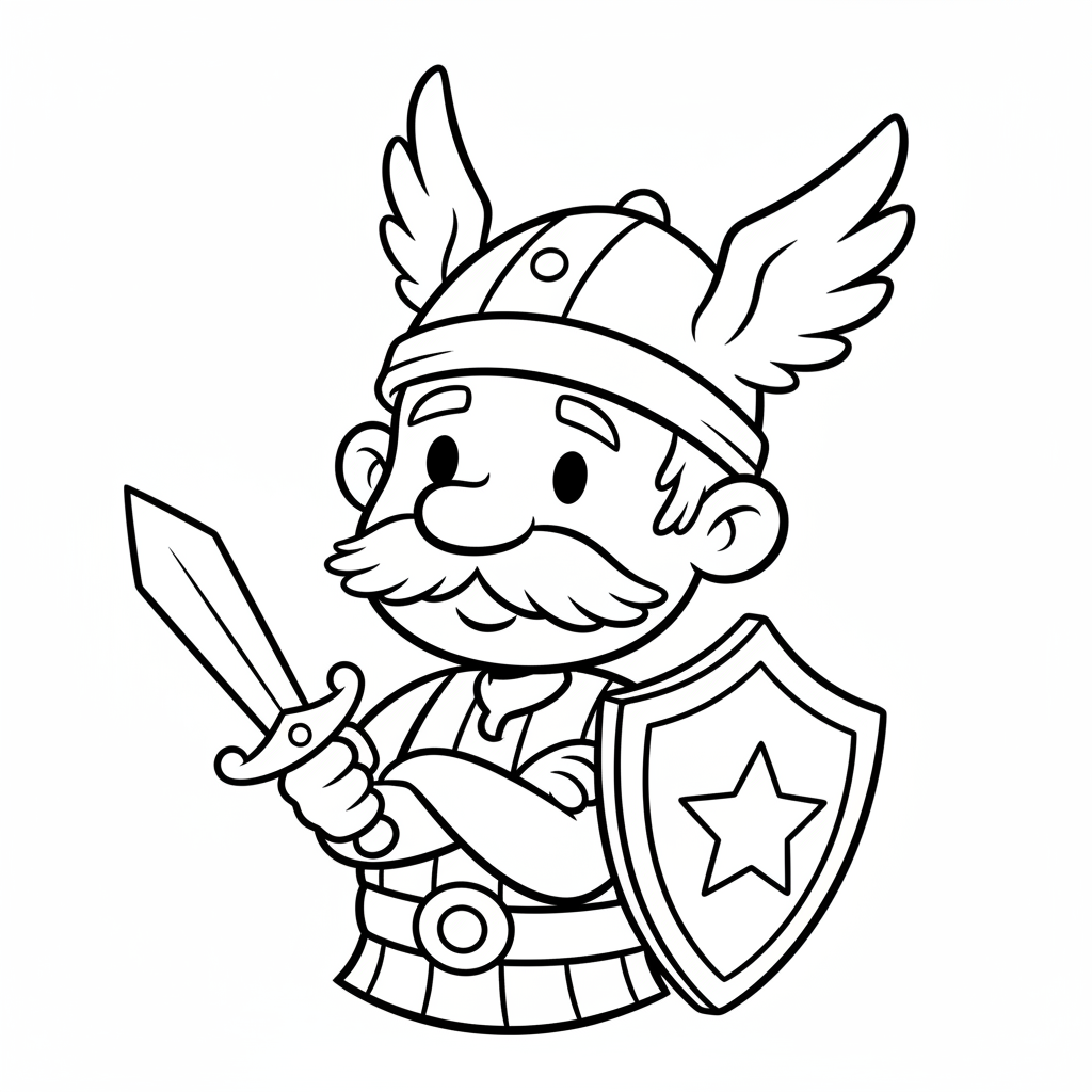 Coloriage coloriages asterix et obelix 4