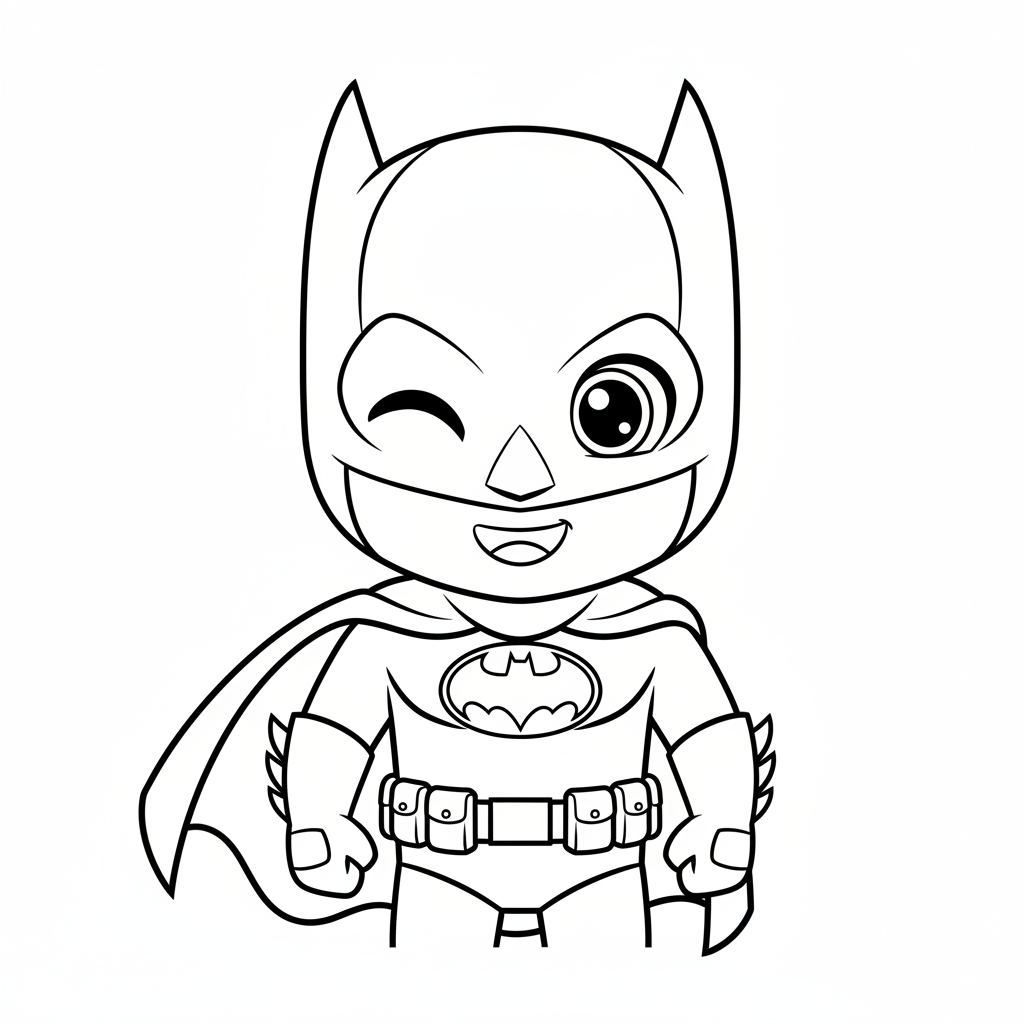 Coloriage coloriages batman 4
