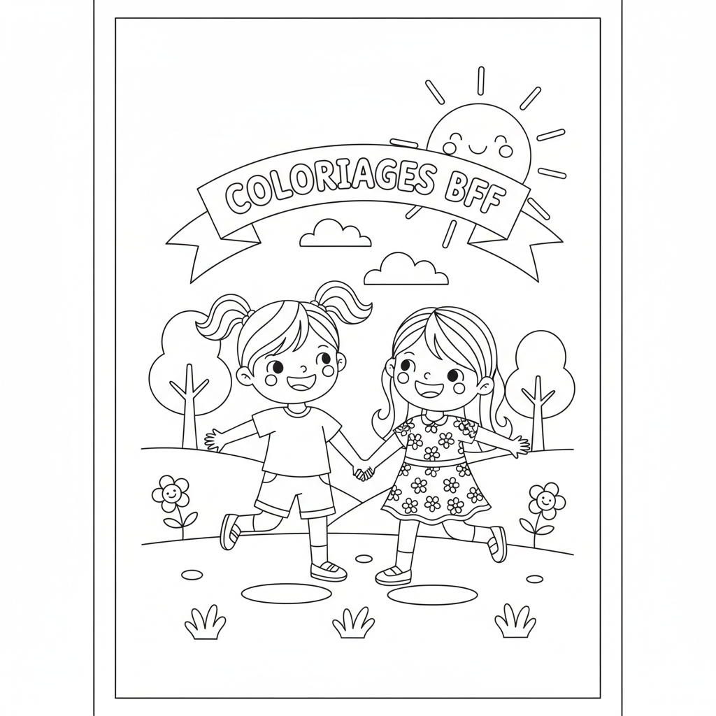 Coloriage coloriages bff 3