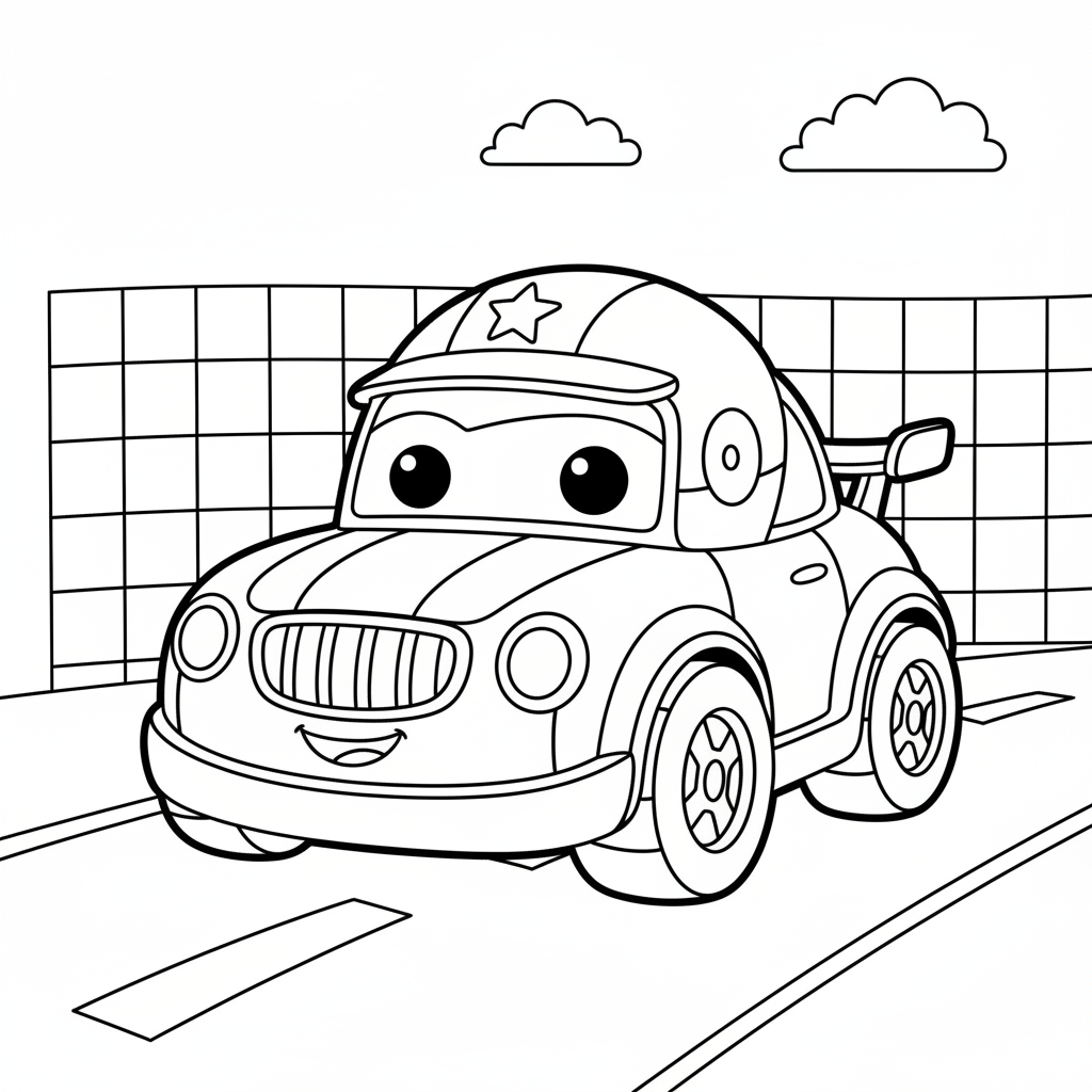 Coloriage coloriages cars 4