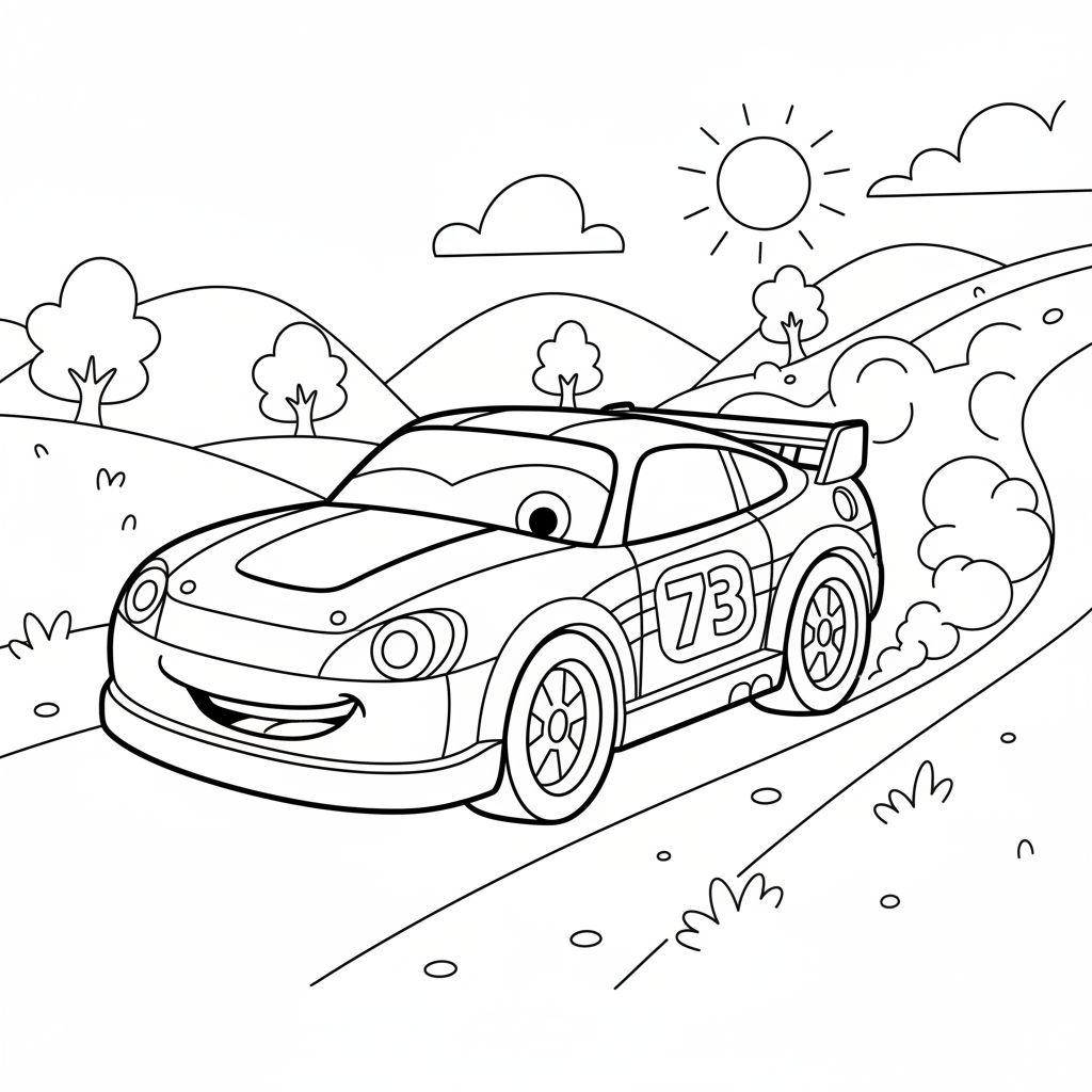Coloriage coloriages cars à imprimer 2