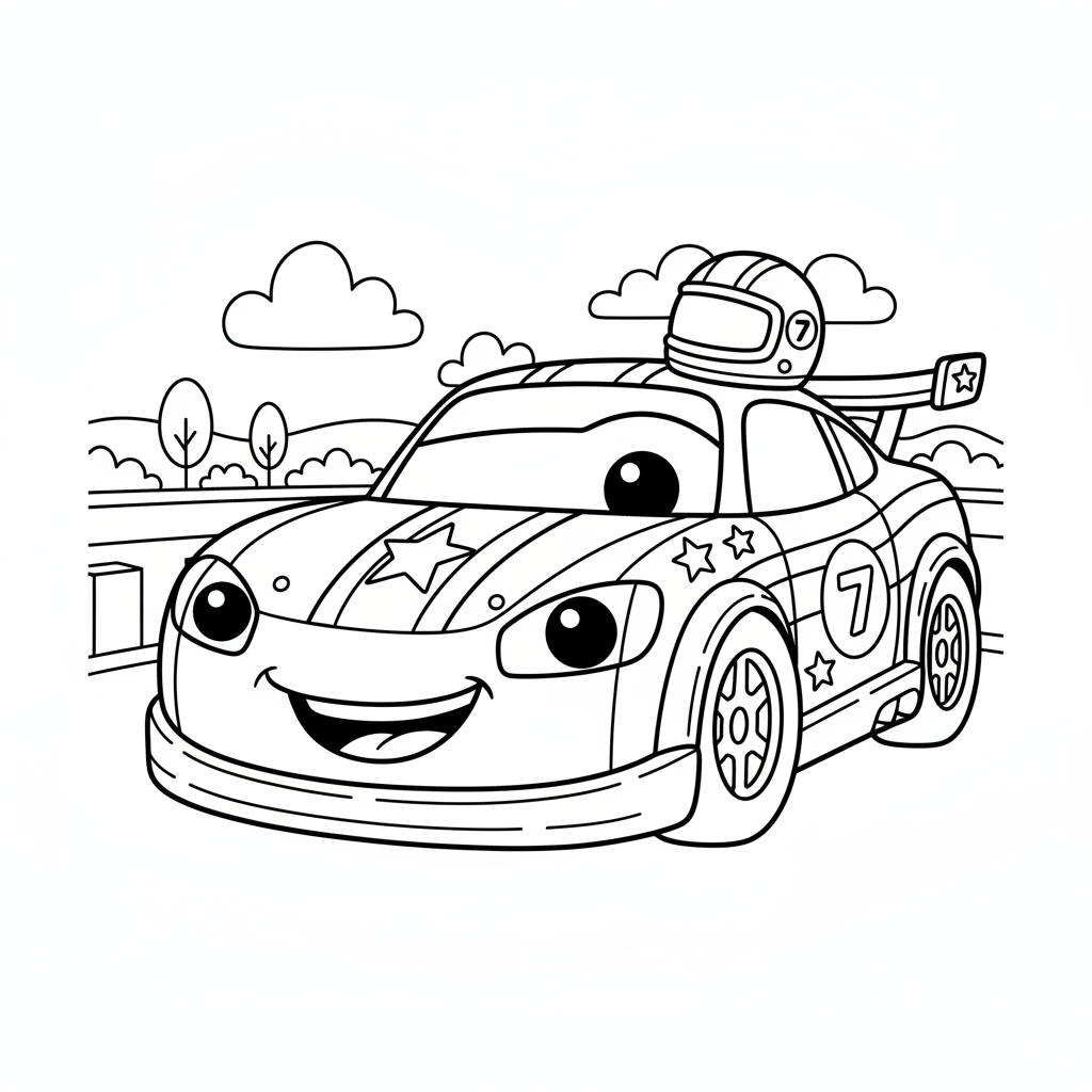 Coloriage coloriages cars à imprimer 4