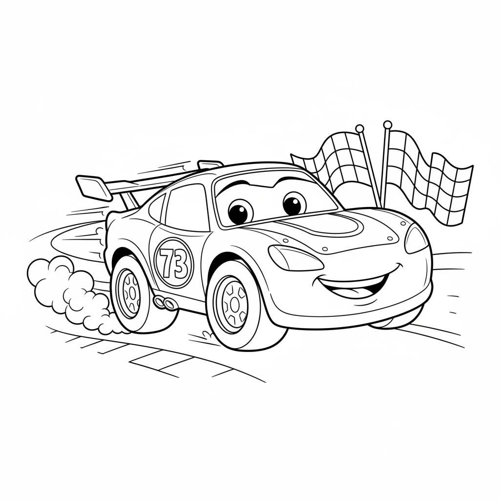 Coloriage coloriages cars à imprimer gratuit 5