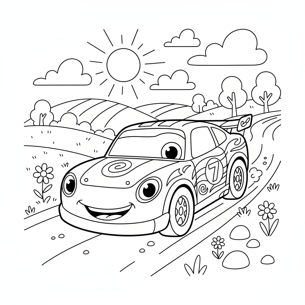 Coloriage coloriages cars gratuits à imprimer 3