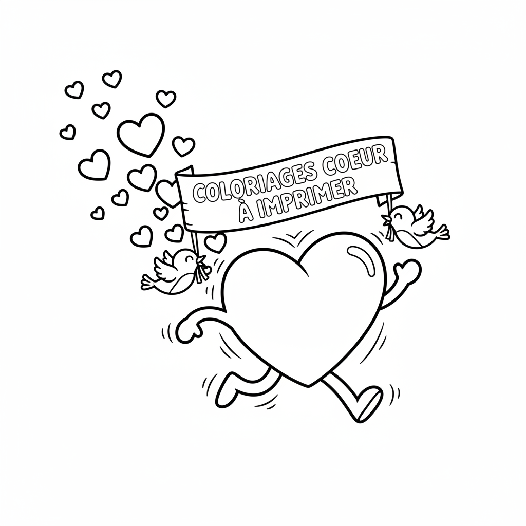 Coloriage coloriages coeur a imprimer 5