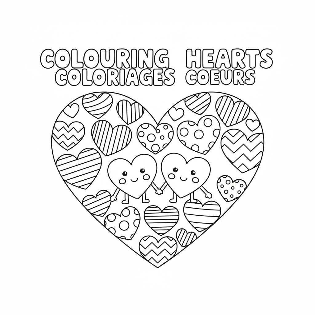 Coloriage coloriages coeurs