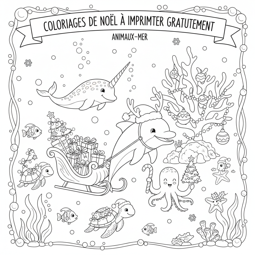 Coloriage coloriages de noel a imprimer gratuitement 2