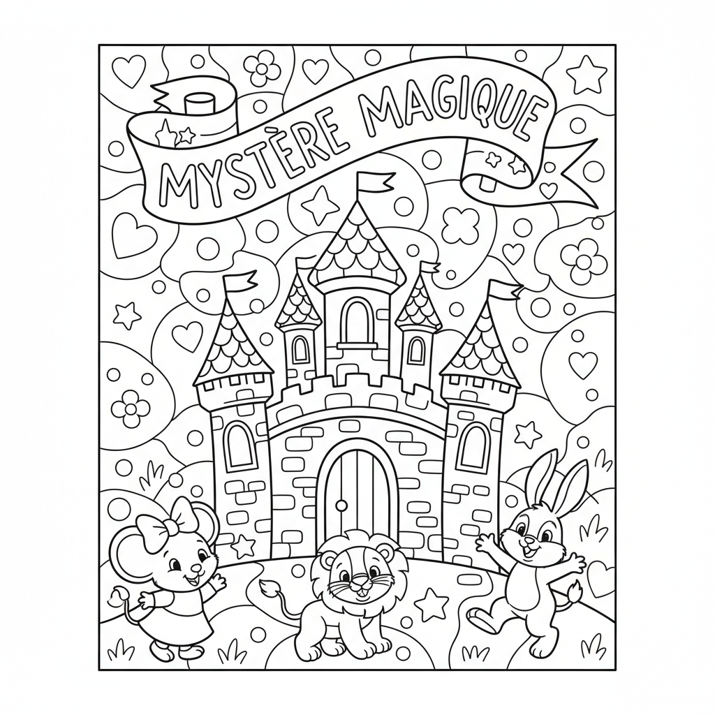 Coloriage coloriages mystere disney 2