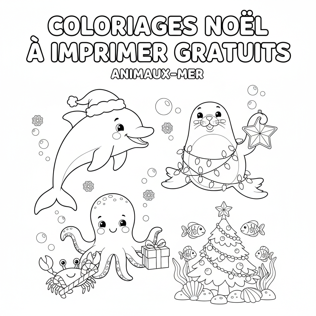 Coloriage coloriages noel a imprimer gratuits