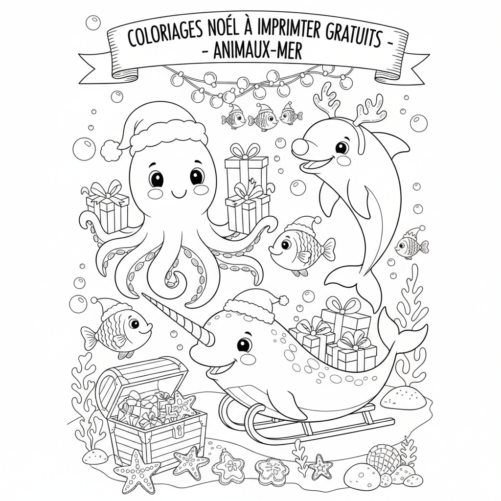 Coloriage coloriages noel a imprimer gratuits 4