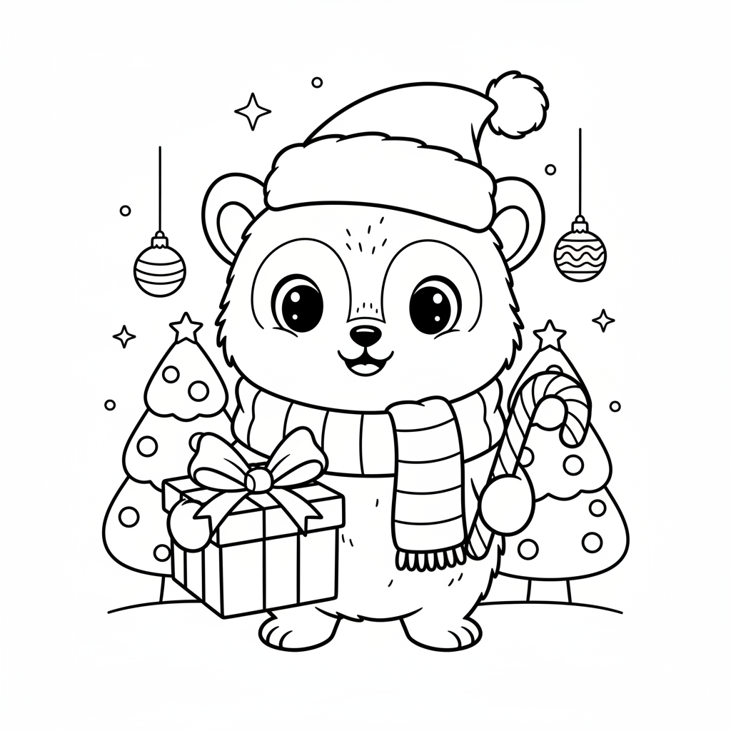 Coloriage coloriages noel disney 4