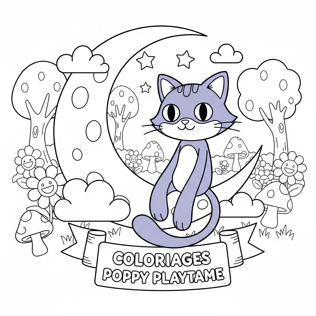 Coloriage coloriages poppy playtime 3