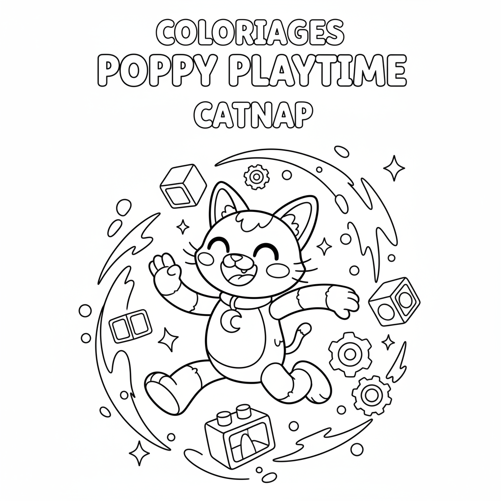 Coloriage coloriages poppy playtime 5