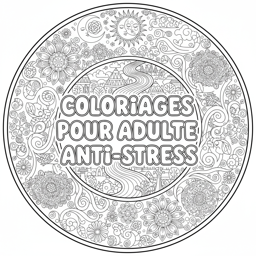 Coloriage coloriages pour adulte 3