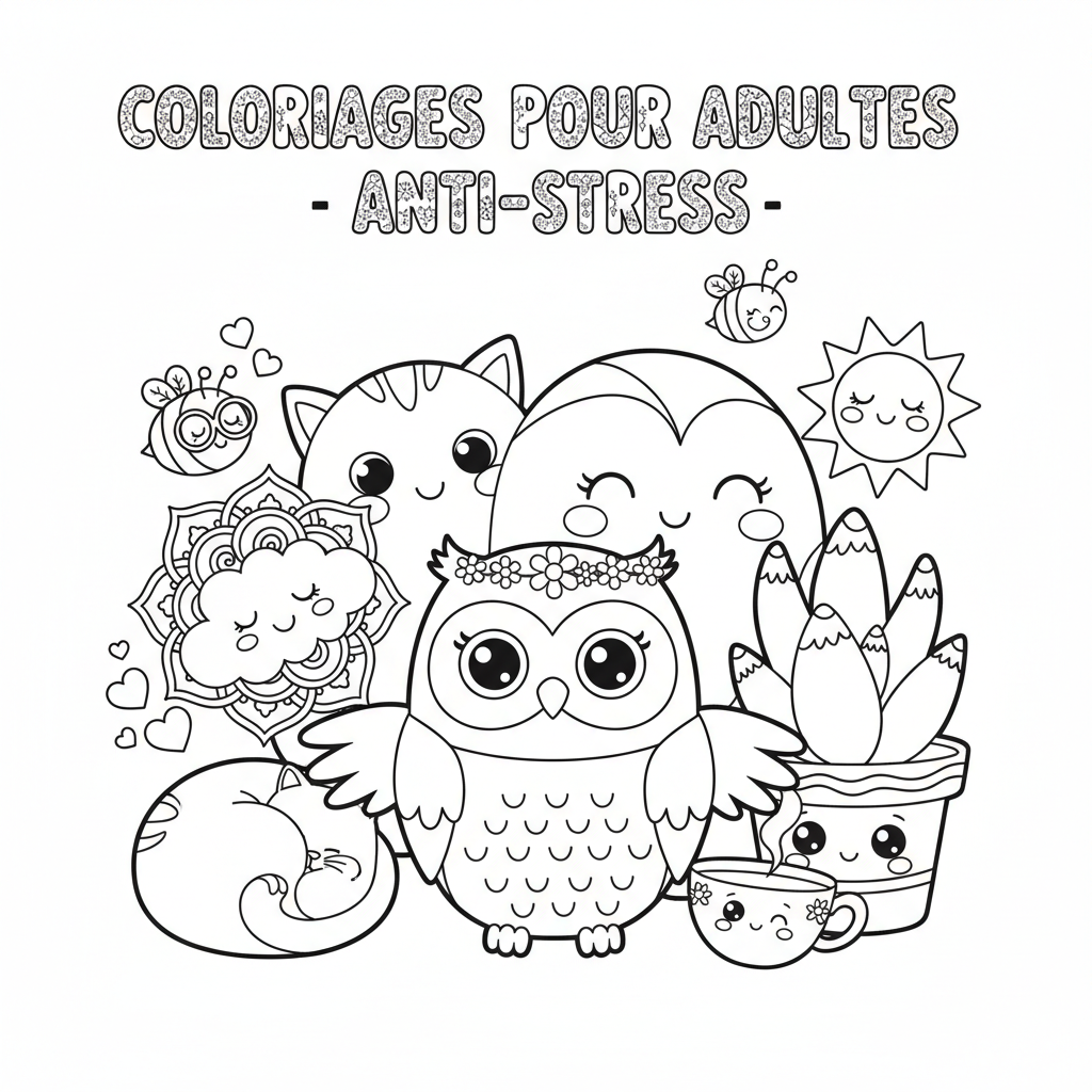Coloriage coloriages pour adultes 4