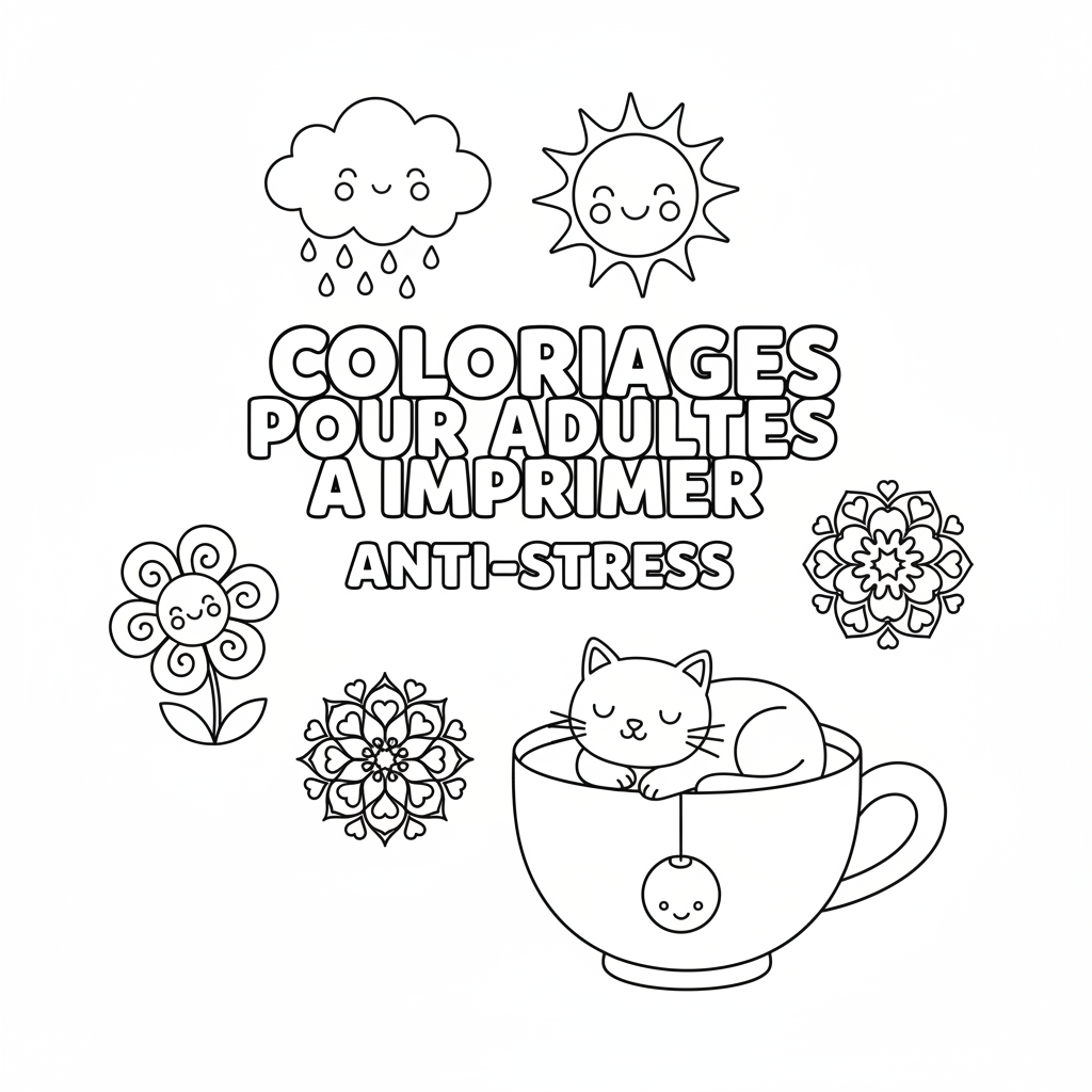 Coloriage coloriages pour adultes a imprimer