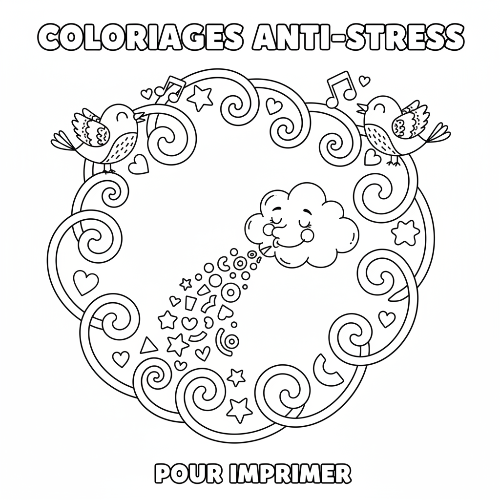 Coloriage coloriages pour adultes à imprimer 5