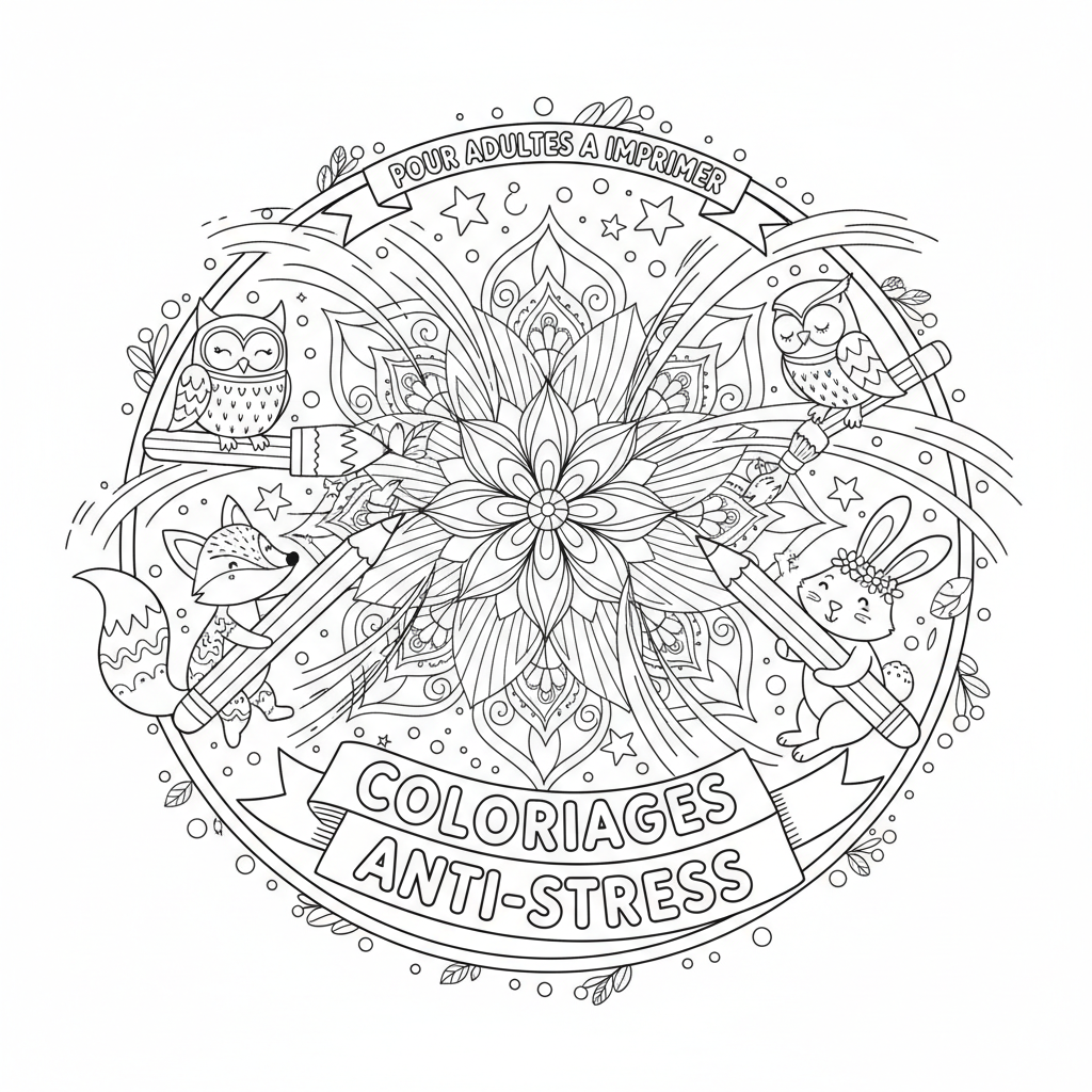 Coloriage coloriages pour adultes a imprimer 5