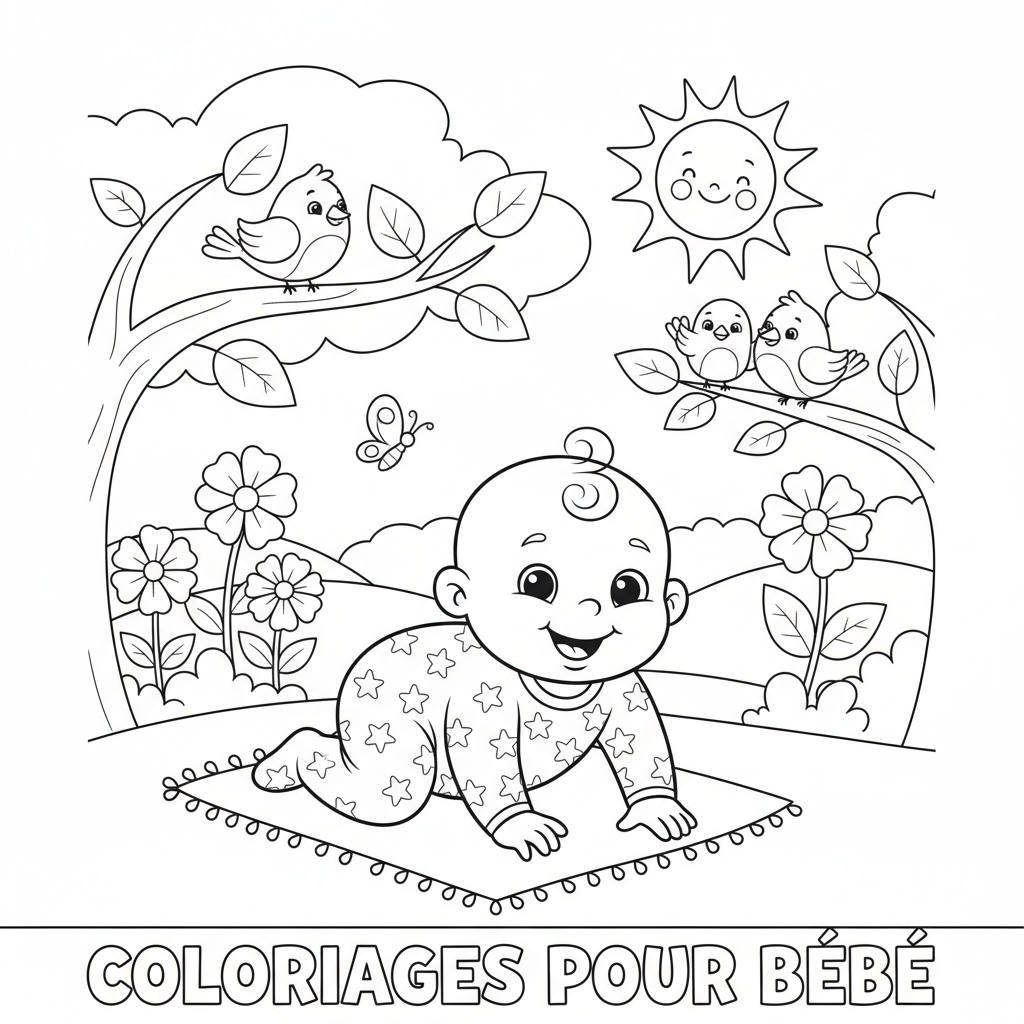 Coloriage coloriages pour bebe 3