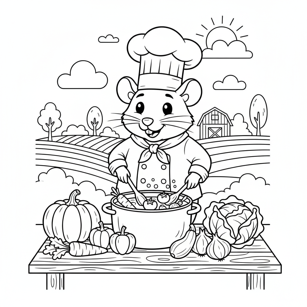 Coloriage coloriages ratatouille 3