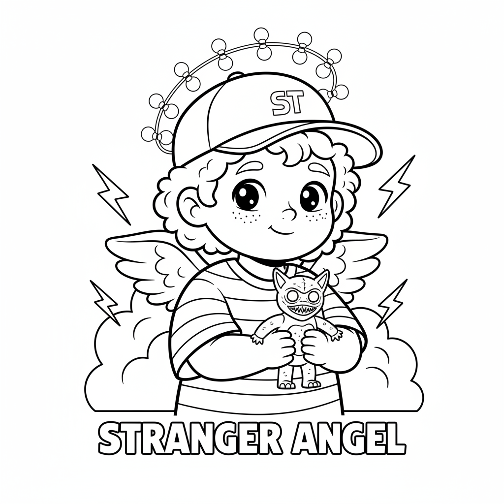 Coloriage coloriages stranger things 4