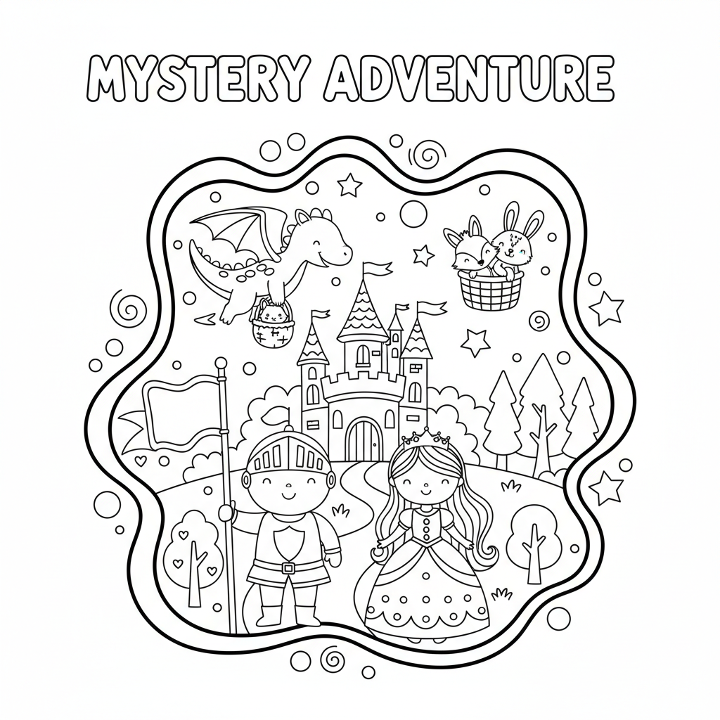 Coloriage couleur coloriage mystere disney 2