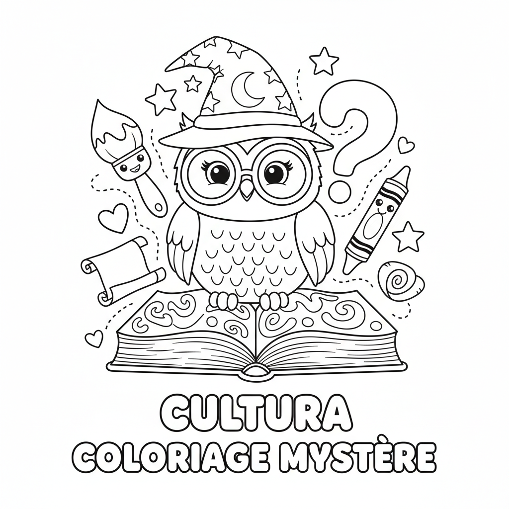 Coloriage cultura coloriage mystere