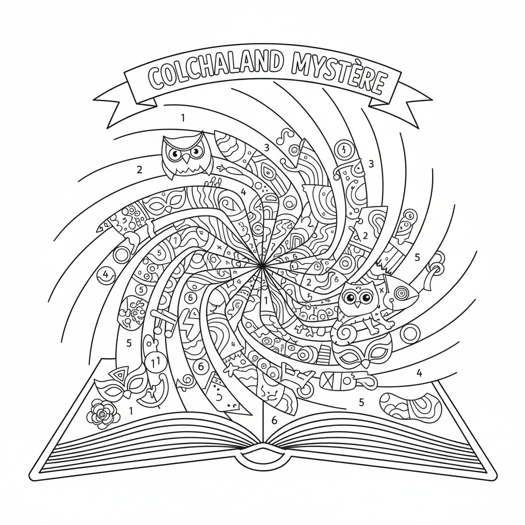 Coloriage cultura coloriage mystere 5