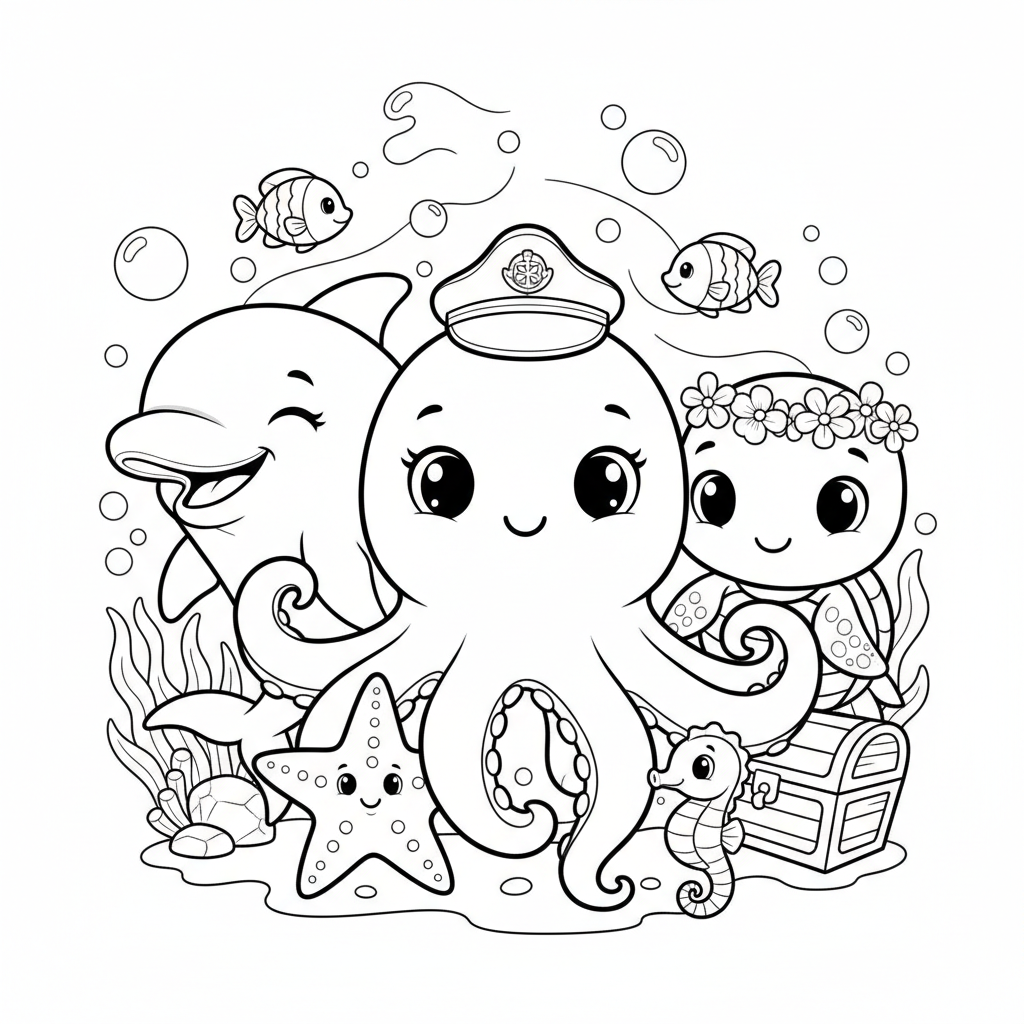 Coloriage dessin à imprimer pour coloriage 4