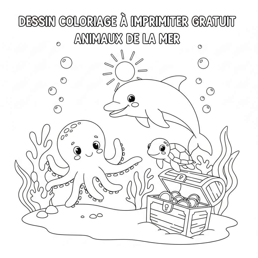 Coloriage dessin coloriage à imprimer gratuit 3