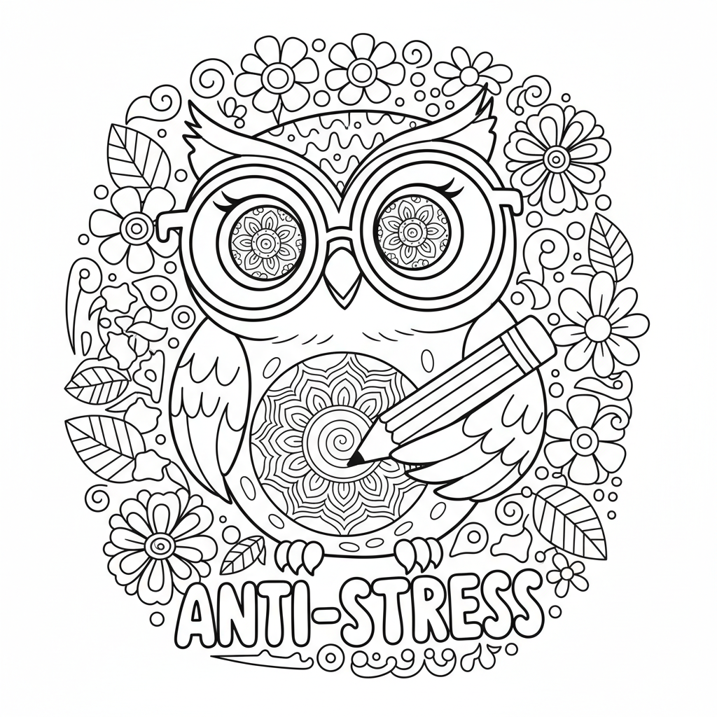 Coloriage dessin coloriage adulte 4