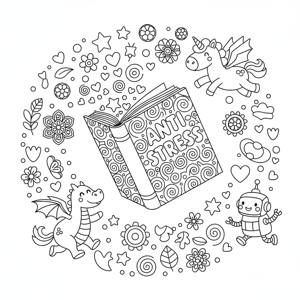 Coloriage dessin coloriage adulte 5