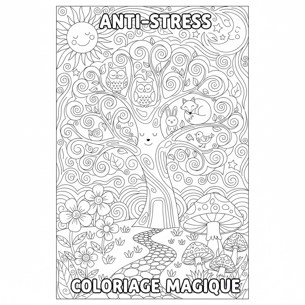 Coloriage dessin coloriage pour adulte 2