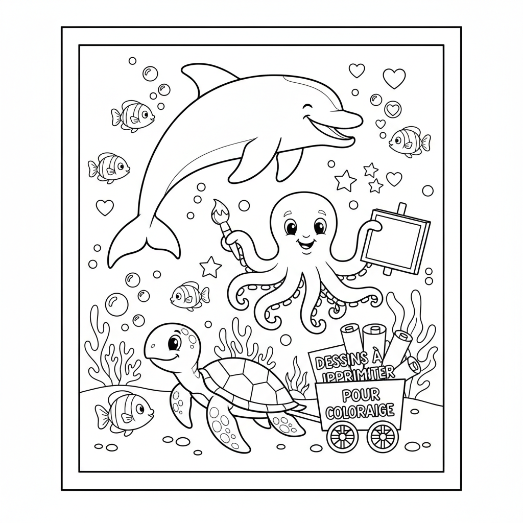 Coloriage dessins a imprimer pour coloriage 5