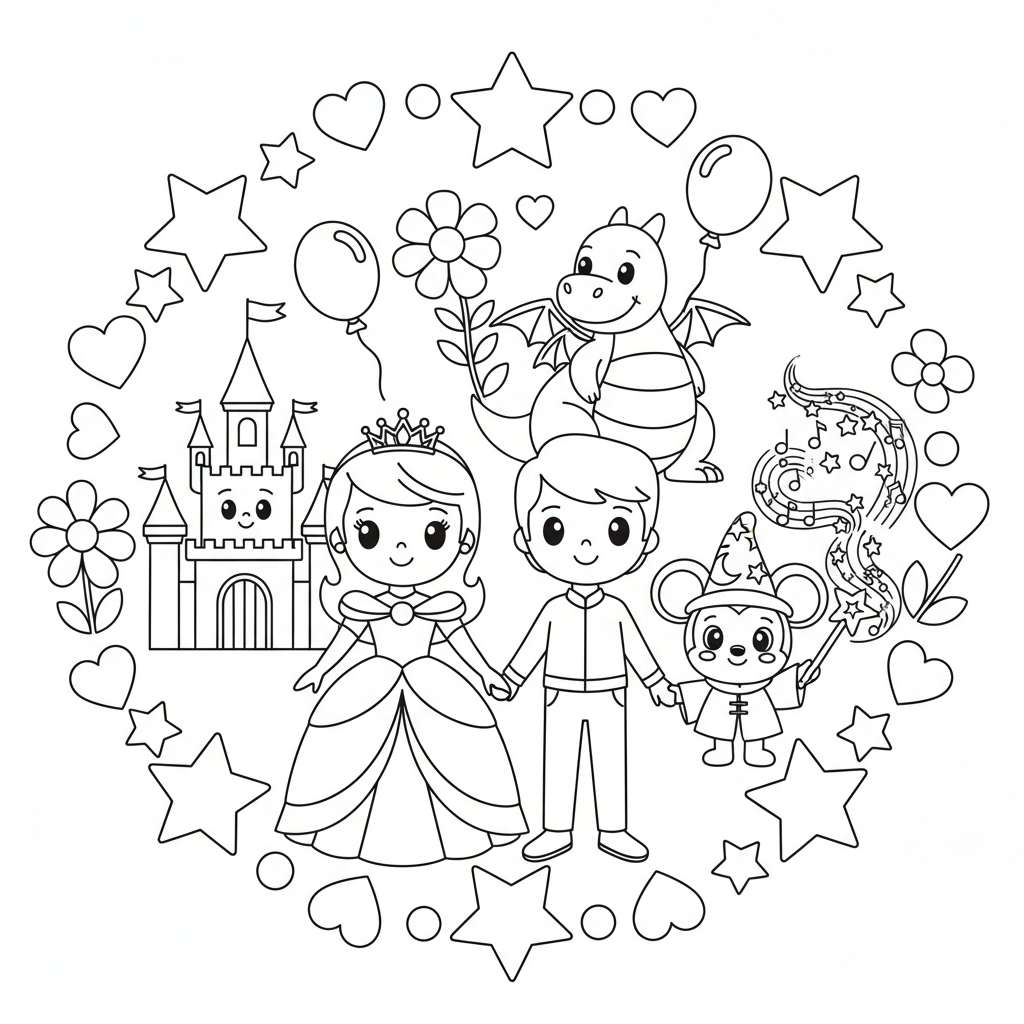 Coloriage disney coloriages 1