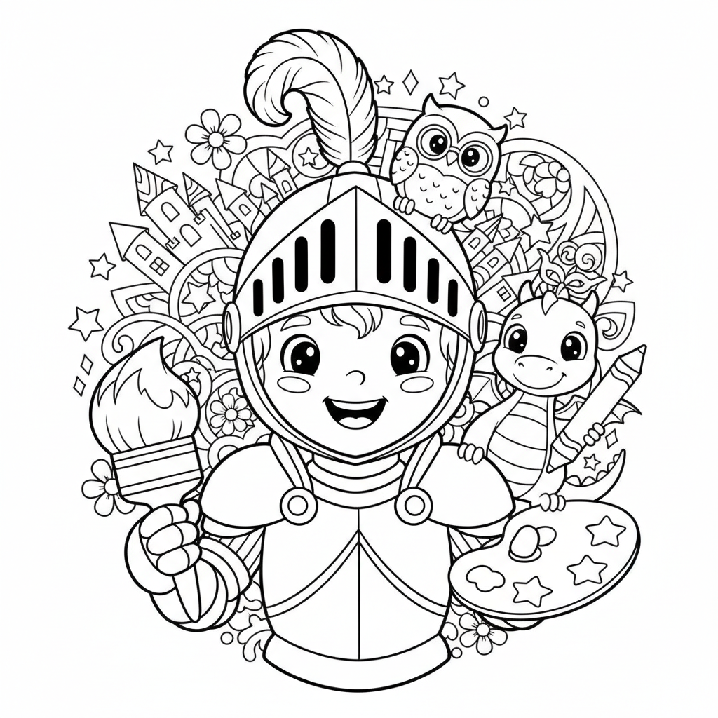 Coloriage feutre coloriage mystere disney 4